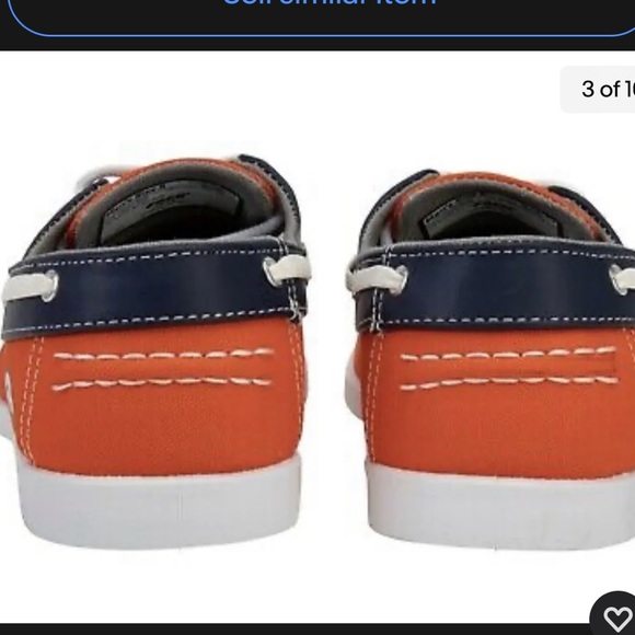 Denver Broncos NFL Men's Side Logo Slip-On Canvas Shoes, Size 9- New - Picture 3 of 10